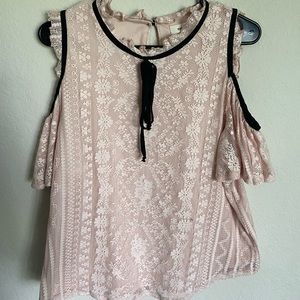 Meraki light pink blouse